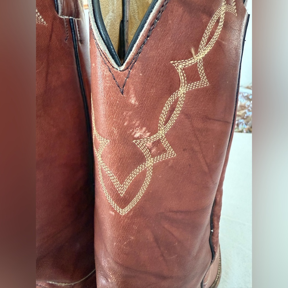 Vintage Abilene Cowgirl Boot Size 7.5 made in USA - Picture 12 of 14